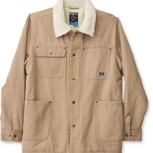 KAVU Mens XL Engelmann Insulated Button Up Chore Jacket